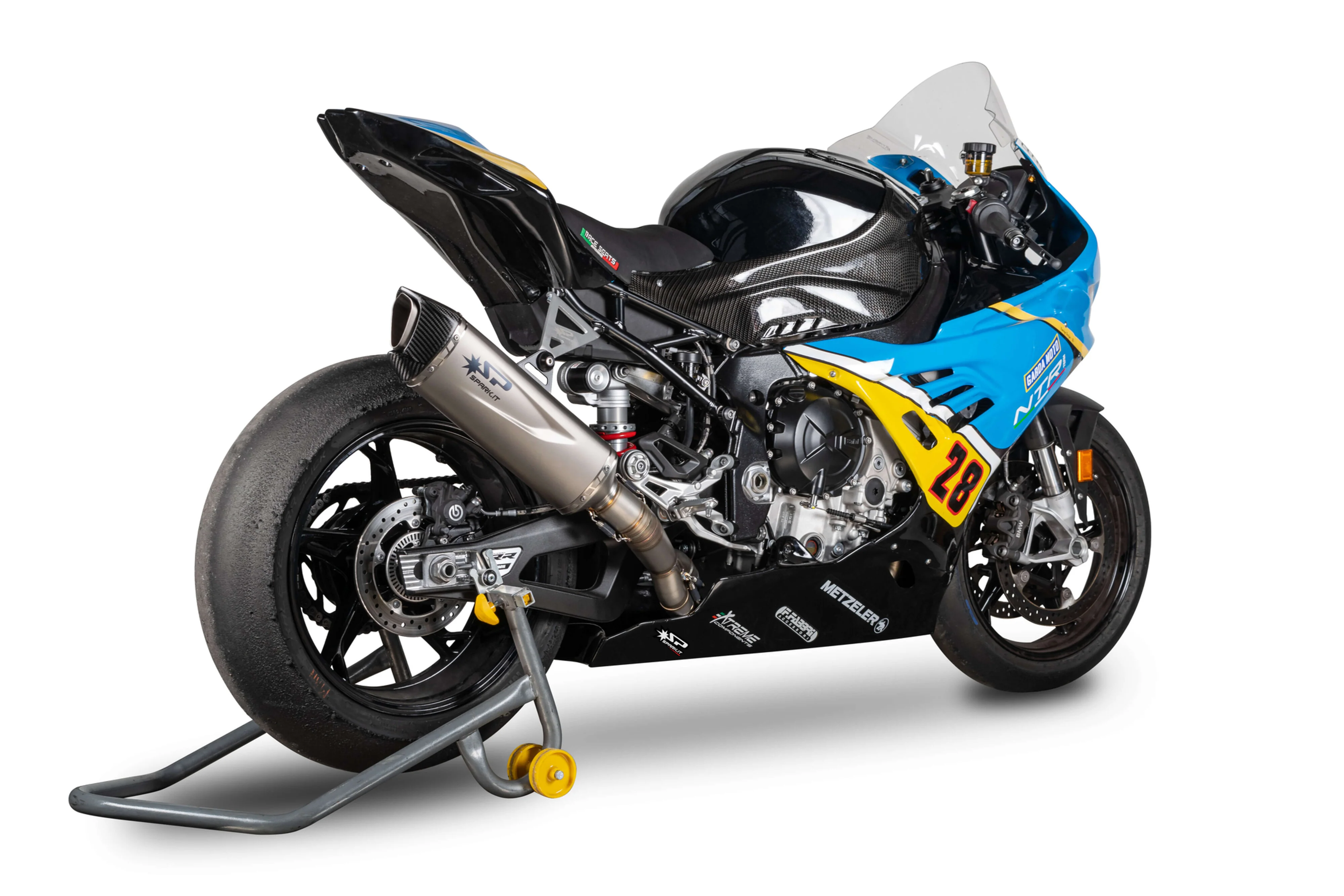 Spark Exhaust Komplettanlage Titanium BMW M1000RR K66 (21-26) GBM8821+GBM8824ST - Image 4