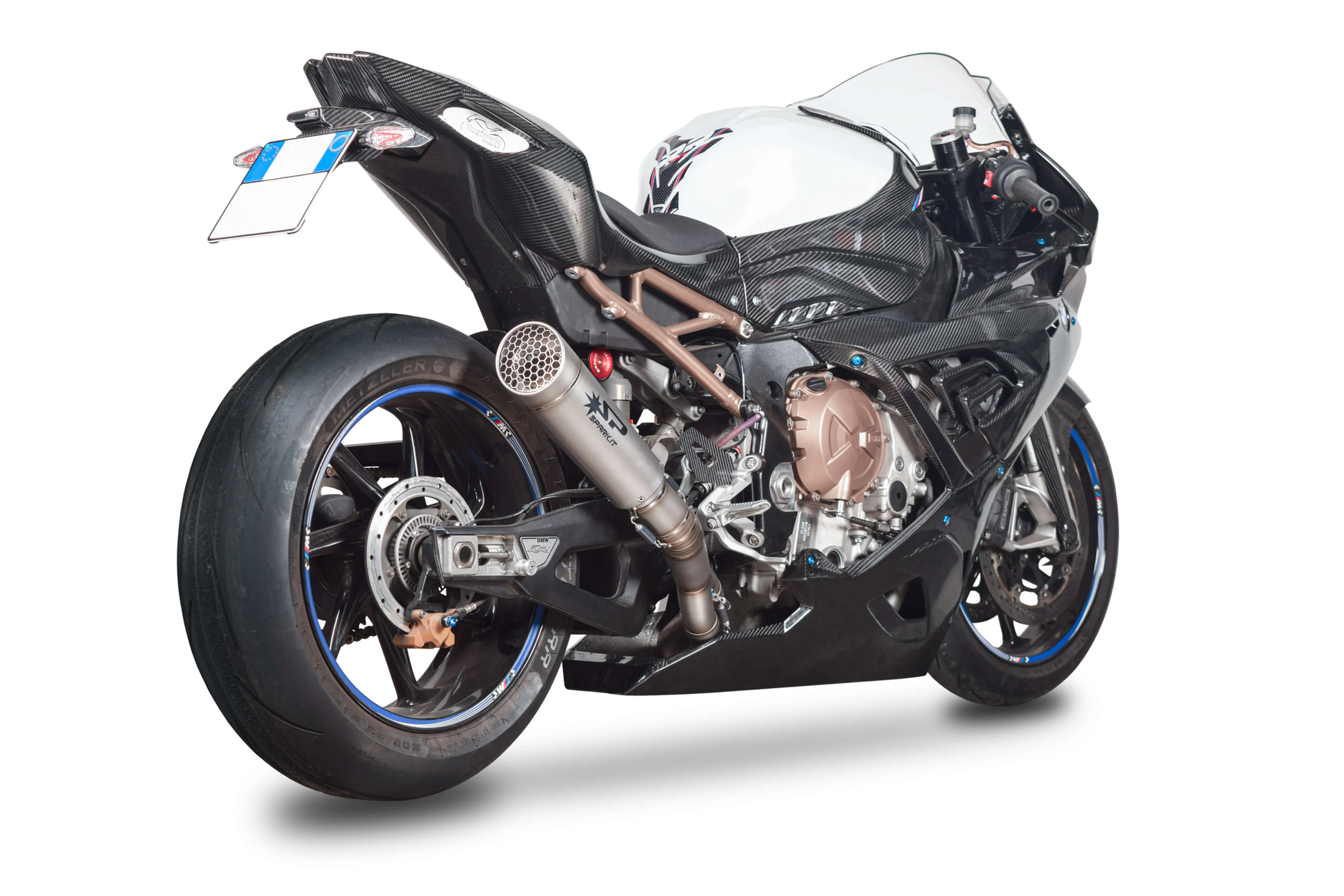Spark Exhaust Komplettanlage Grid-O Titanium BMW M1000RR K66 (21-26) GBM8823 - Image 11