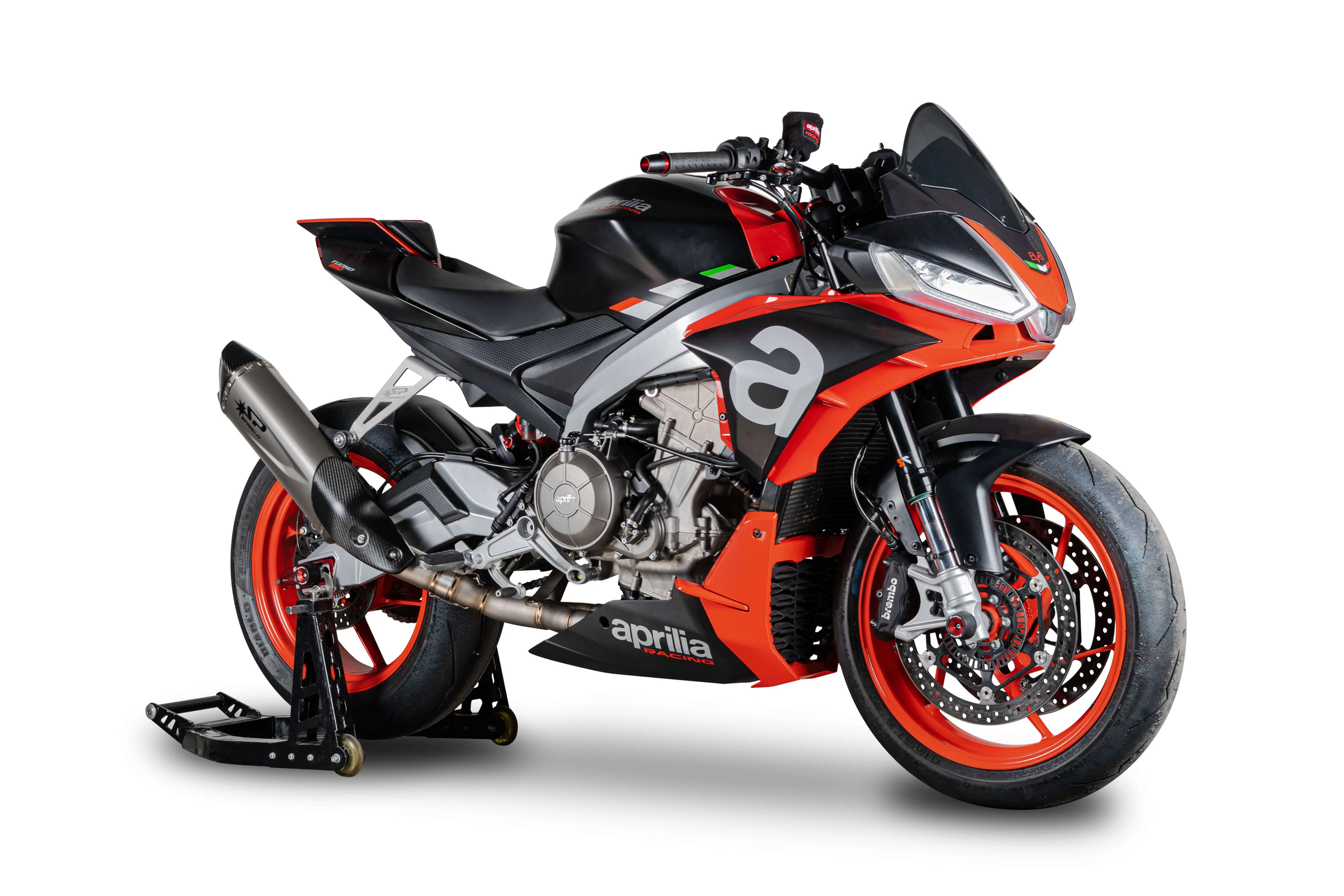 Spark Exhaust Komplettanlage Force Evo Edelstahl Aprilia RS 660 (20-26) GAP8807T - Image 5