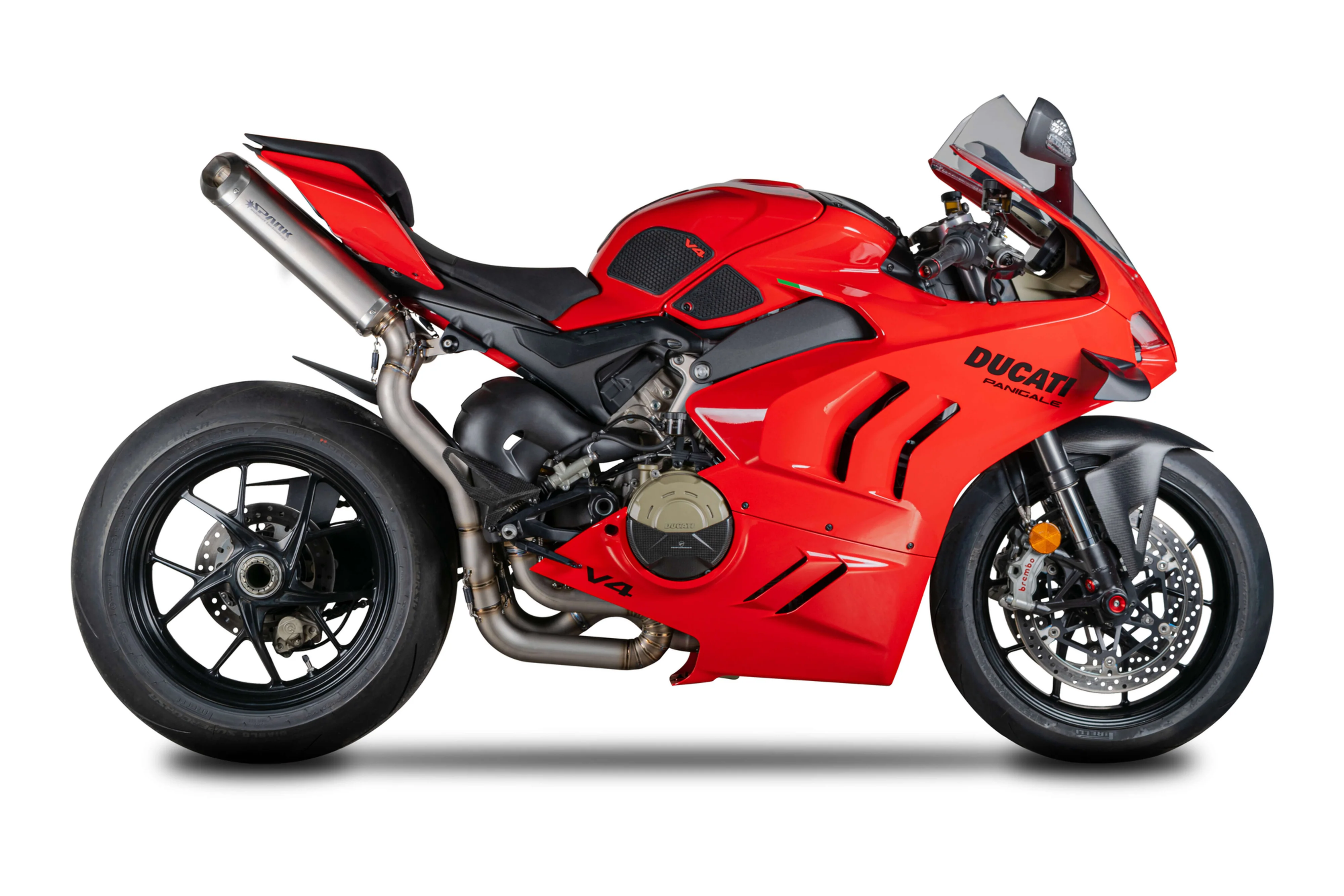 Spark Halbkomplette Anlage Edelstahl Ducati Panigale V4/S/R (18-24) GDU8848 - Image 2