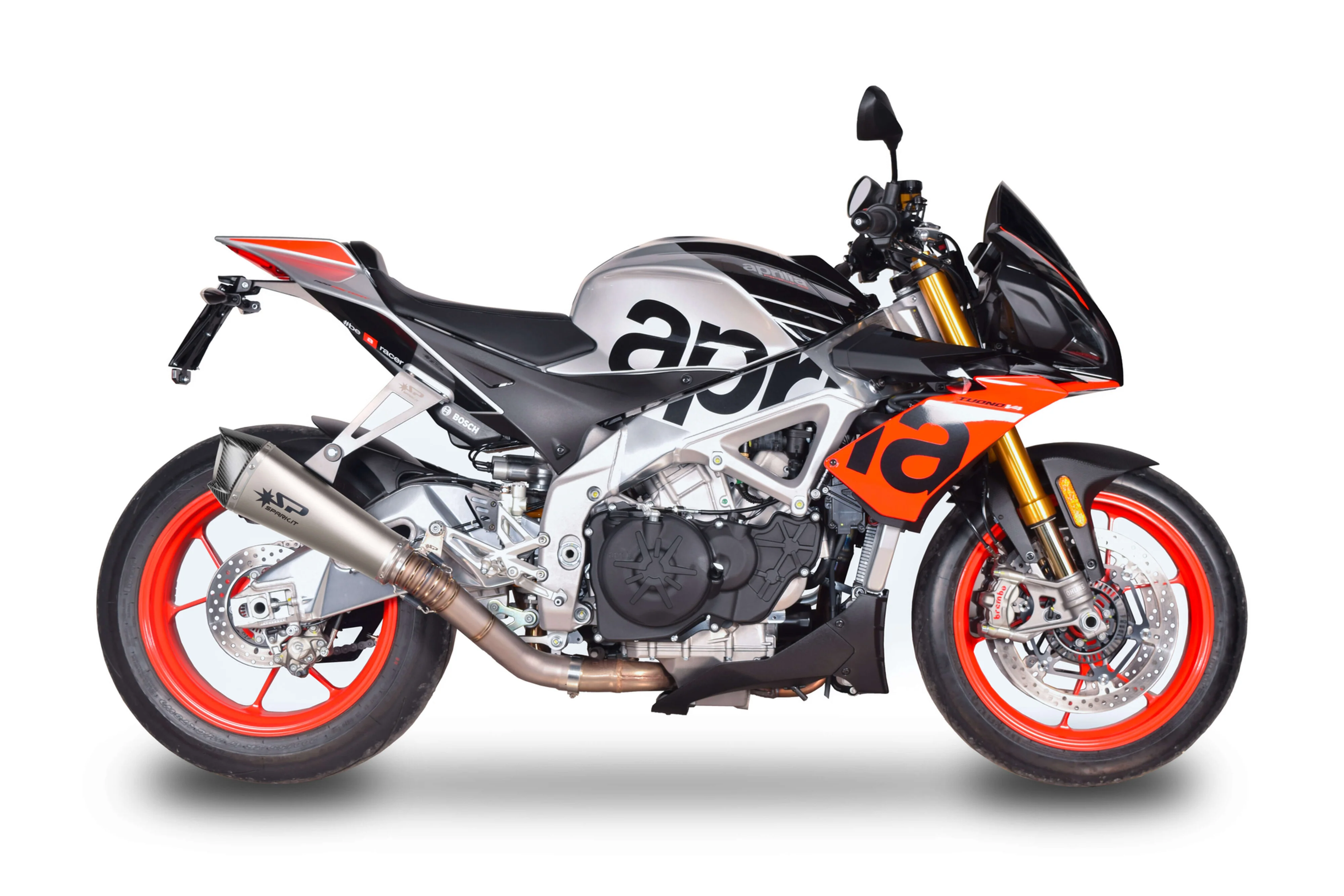 Spark Exhaust Slip-On Konix Evo Titanium Aprilia RSV4/1100 Factory/RF/RR (17-20) GAP0405 - Image 2