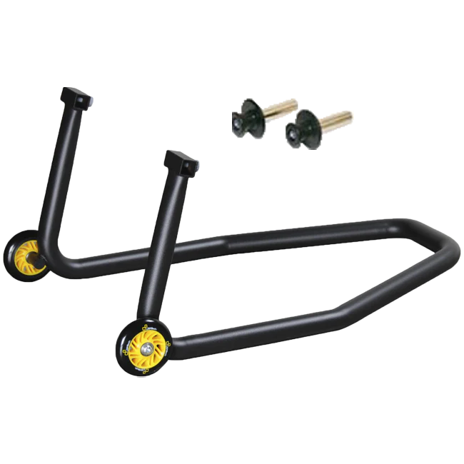 Stahl Hinterradständer LighTech mit verstellbaren Rollenaufnahmen RSF045R