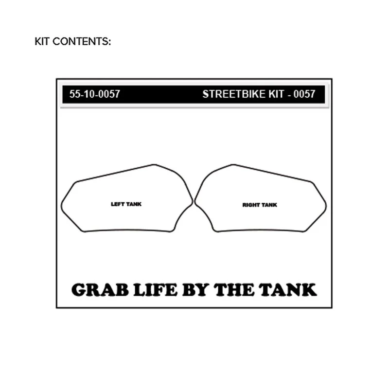 Stompgrip Icon Traction Pads Suzuki GSX-R 600/750 (11-18) 55-14-0057 - Image 3