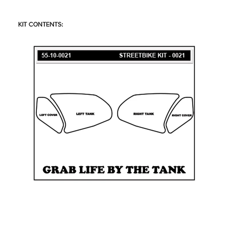 Stompgrip Vulcano Traction Pads Honda CBR 1000 RR (08-11) 55-10-0021 - Image 4