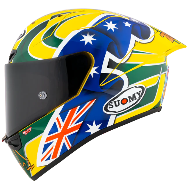 Suomy S1-XR GP Helm Troy Bayliss Replica 2005 K6SX0002
