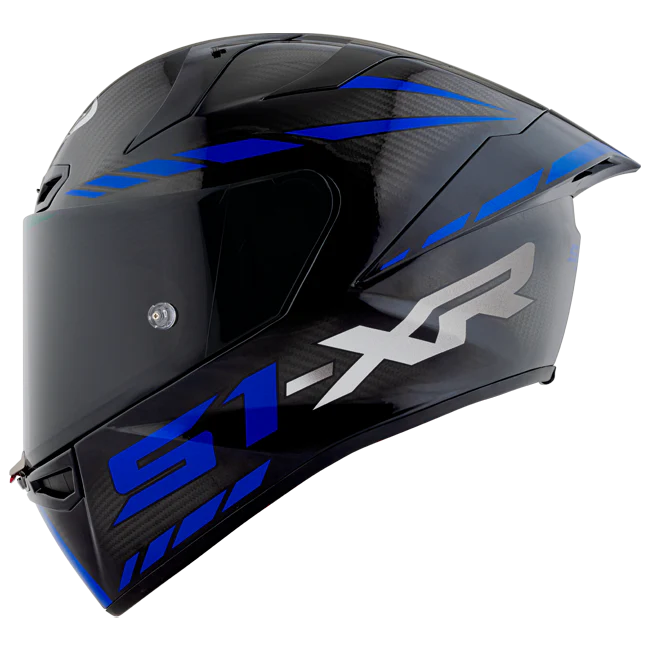 Suomy S1-XR GP Helm Carbon Hypersonic Blau K6SX0006