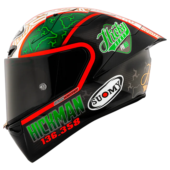 Suomy S1-XR GP Helm Peter Hickman Replica 2024 K6SX0010