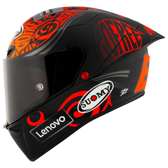 Suomy S1-XR GP Helm Francesco Pecco Bagnaia Replica 2024 K6SX0012
