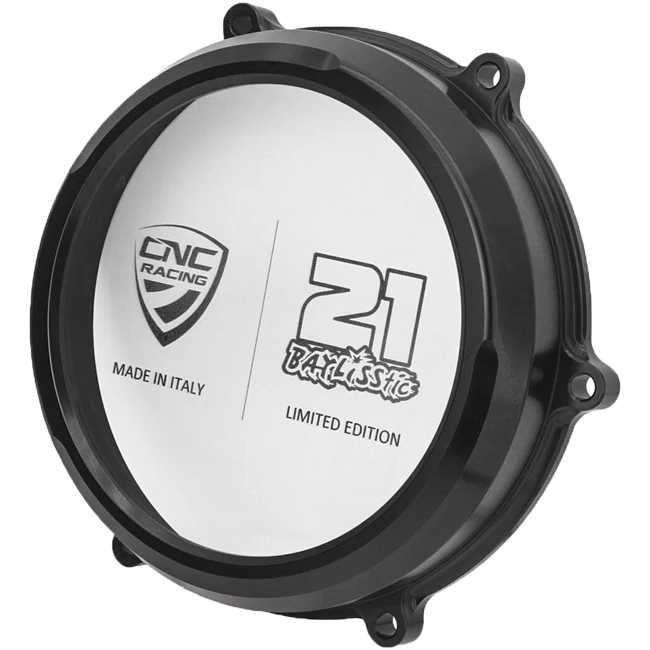 Transparenter Kupplungsdeckel Troy Bayliss Limited Edition CNC Racing Ducati Panigale V4/S (25-26) CA210TB