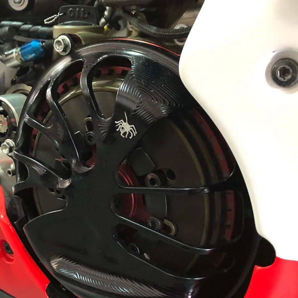 Trockenkupplung Abdeckung Spider Racing Ducati Panigale V4/S/R (18-24) 20.D180.1 - Image 2