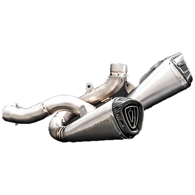 Vandemon Slip-On Low Titanium Ducati Panigale V4/S/R (18-21)