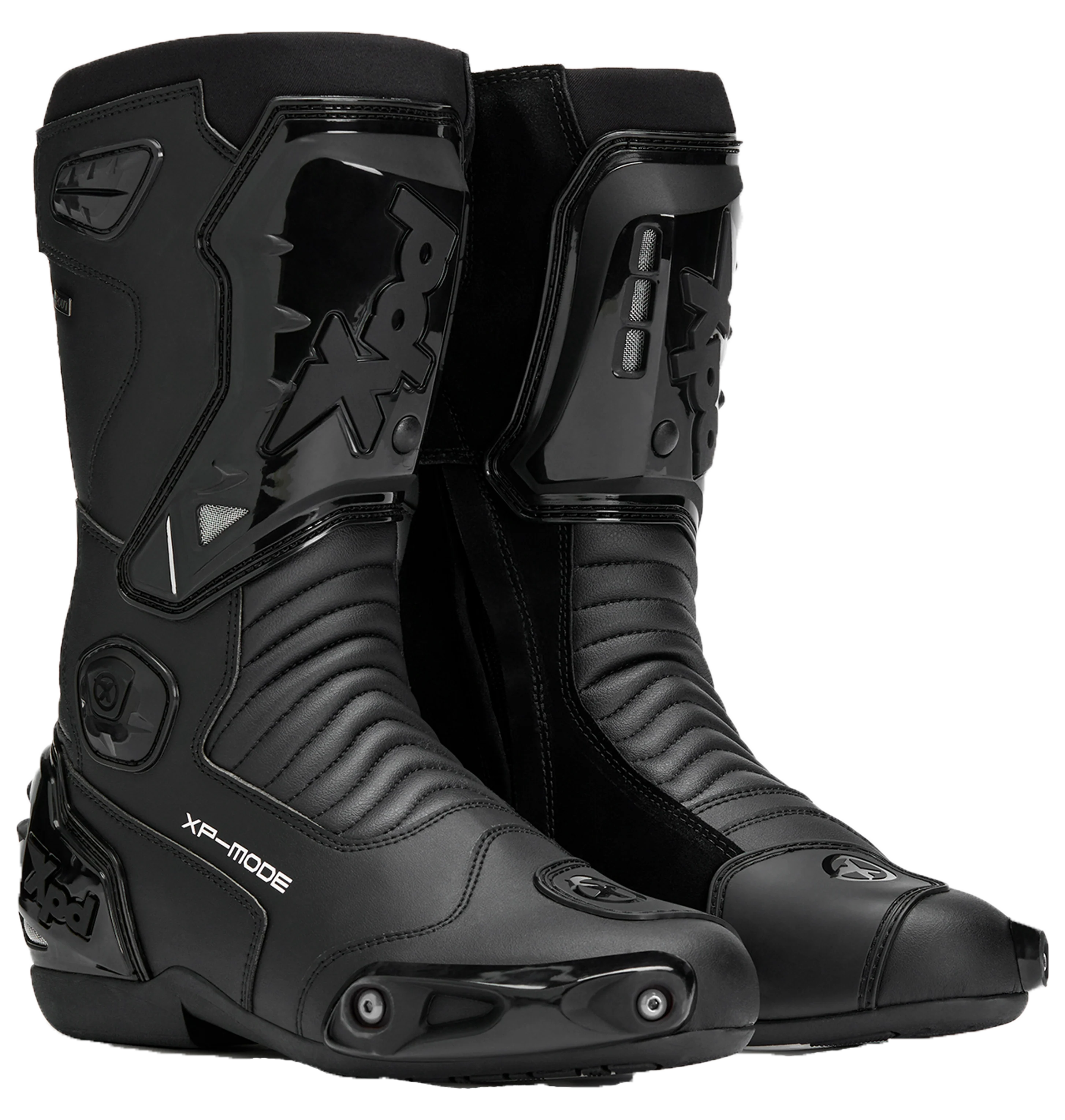 XPD XP-Mode Motorradstiefel | Herren | Schwarz