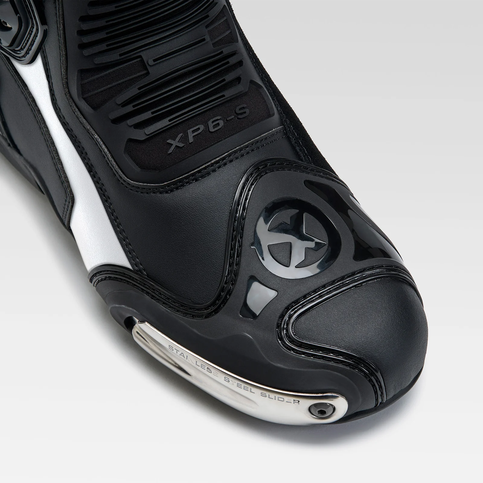 XPD XP-Mode Motorradstiefel | Herren | Schwarz/Weiß - Image 6